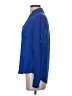 Express 100% Polyester Blue Long Sleeve Blouse Size XS - photo 5