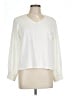 Chico's Ivory Long Sleeve Blouse Size Lg (2) - photo 1