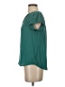 Maison Jules 100% Polyester Teal Short Sleeve Blouse Size XS - photo 5