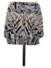 Lily White Animal Print Silver Casual Skirt Size XS - photo 1