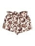 A.L.C. 100% Linen Floral Ivory Shorts Size 4 - photo 1