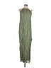Lulus 100% Polyester Green Casual Dress Size L - photo 1