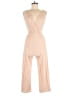 Caution to the Wind Solid Tan Jumpsuit Size S - photo 1