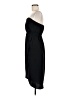 Lush 100% Polyester Solid Black Cocktail Dress Size M - photo 5