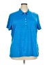Callaway 100% Polyester Blue Short Sleeve Polo Size 3X - photo 1