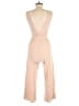 Caution to the Wind Solid Tan Jumpsuit Size S - photo 2