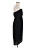 Lush 100% Polyester Solid Black Cocktail Dress Size M - photo 4