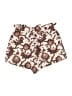 A.L.C. 100% Linen Floral Ivory Shorts Size 4 - photo 2