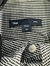 Gap Outlet Houndstooth Gray Long Sleeve Button-Down Shirt Size XL - photo 7
