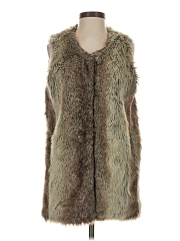 INC International Concepts Faux Fur Vest (view 1)