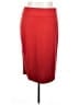 ELOQUII Solid Red Casual Skirt Size 22 Plus - photo 1