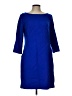 Gap Solid Blue Casual Dress Size 12 - photo 1