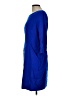 Gap Solid Blue Casual Dress Size 12 - photo 5