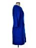 Gap Solid Blue Casual Dress Size 12 - photo 4