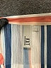 Kut from the Kloth Stripes White Blue 3/4 Sleeve Button-Down Shirt Size XS - photo 7