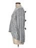 Lily White Chevron-herringbone Gray Pullover Sweater Size L - photo 5
