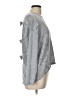 Lily White Chevron-herringbone Gray Pullover Sweater Size L - photo 4