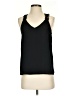Ann Taylor LOFT 100% Polyester Black Sleeveless Blouse Size XS - photo 1