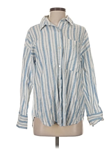 Abercrombie & Fitch Long Sleeve Button-Down Shirt (view 1)