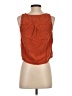 Universal Thread 100% Lyocell Orange Sleeveless Blouse Size XS - photo 2