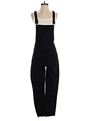 Madewell Skinny Overalls: Raw-Hem Edition (view 1)