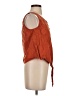 Universal Thread 100% Lyocell Orange Sleeveless Blouse Size XS - photo 4