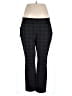 dalia Plaid Black Dress Pants Size XL - photo 1