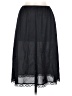 Assorted Brands 100% Nylon Solid Black Casual Skirt Size M - photo 1