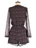 Express 100% Polyester Polka Dots Black Romper Size XS - photo 2