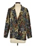 Shein 100% Polyester Paisley Blue Blazer Size 4 - photo 1