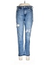 a.n.a. A New Approach Hearts Blue Jeans Size 12 - photo 1