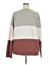 Nine Britton Color Block Gray Pullover Sweater Size 3X - photo 2