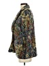 Shein 100% Polyester Paisley Blue Blazer Size 4 - photo 5