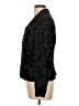 Talbots Damask Floral Jacquard Solid Black Jacket Size 12 - photo 5