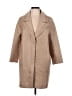 Paule Ka Solid Tan Coat Size 10 - photo 1