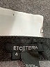 Etcetera Chevron-herringbone Black Jeans Size 4 - photo 4