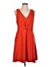 Leifsdottir Solid Orange Casual Dress Size 12 - photo 1