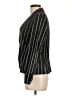Zara Basic 100% Acetate Stripes Black Blazer Size L - photo 5