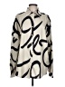 Unbranded 100% Polyester Print Ivory Long Sleeve Blouse Size L - photo 1