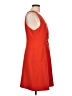 Leifsdottir Solid Orange Casual Dress Size 12 - photo 4