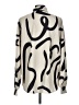 Unbranded 100% Polyester Print Ivory Long Sleeve Blouse Size L - photo 2