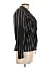 Zara Basic 100% Acetate Stripes Black Blazer Size L - photo 4