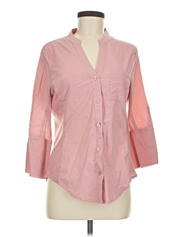 cavalini 3/4 Sleeve Button-Down Shirt (view 1)