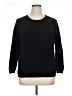 525 America 100% Cotton Solid Black Pullover Sweater Size XL - photo 1