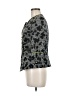 Etcetera Print Black Blazer Size 6 - photo 5