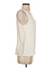 Ann Taylor 100% Polyester Ivory Sleeveless Blouse Size S - photo 4