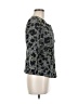 Etcetera Print Black Blazer Size 6 - photo 4