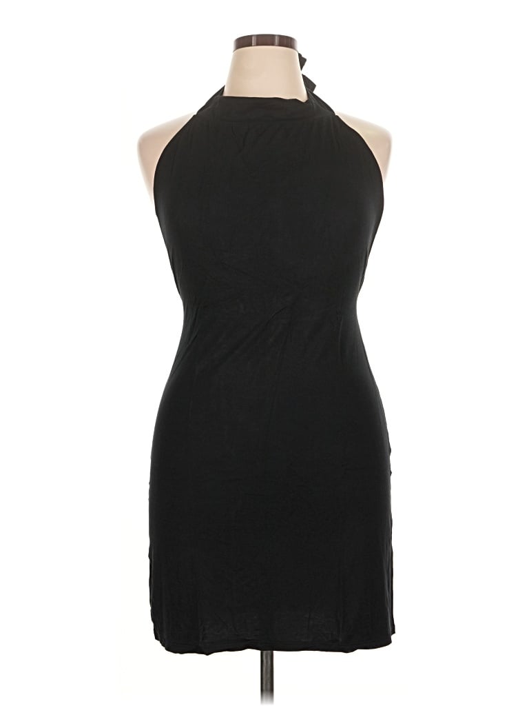 Pre-owned Lezat Cocktail Dress In Black