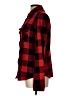 Polly & Esther Plaid Red Long Sleeve Blouse Size L - photo 5