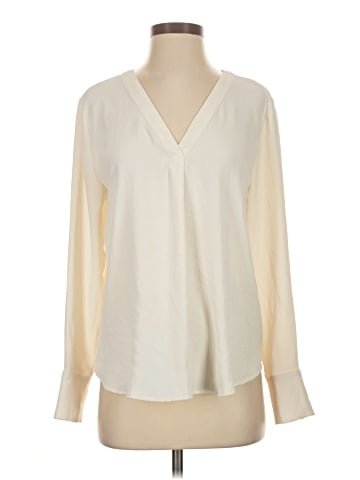 Ann Taylor Long Sleeve Blouse (view 1)